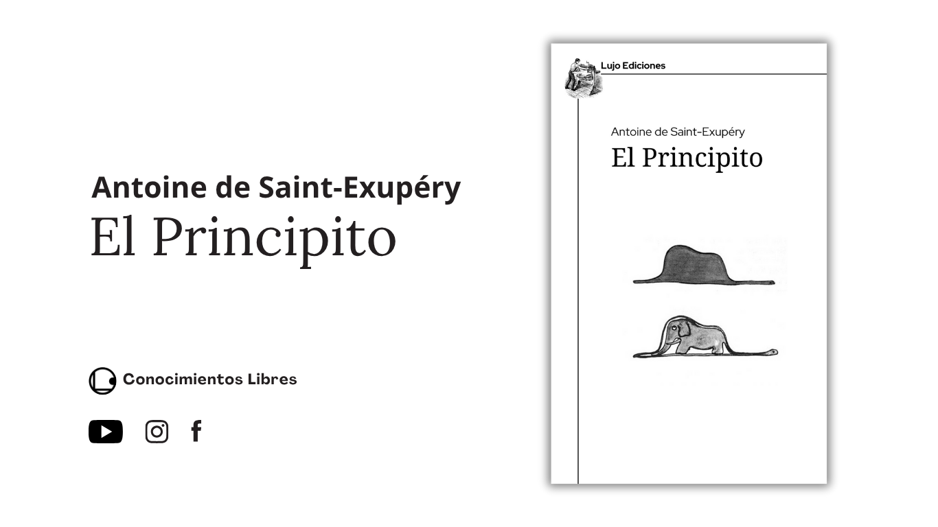 Portada del libro El Principito | Conocimientos Libres